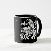 9美徳のマグ マグカップ (正面右)