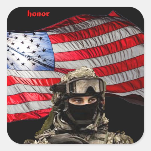 9行スタンプ スクエアシール (正面)