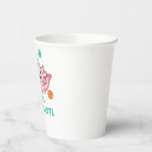 9誕生日アクソロトル9歳かわいいアクソロトルS 紙コップ (左)