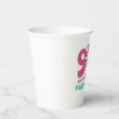 9誕生日アクソロトル9歳かわいいアクソロトルS 紙コップ (右)