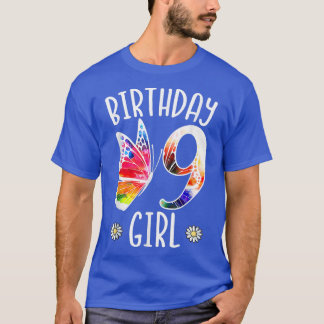 9誕生日ガールチョイス9歳ガールズブ Tシャツ