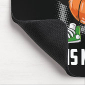 9誕生日バスケットボール選手おもしろい9歳キッド マウスパッド (コーナー)