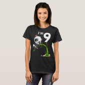 9誕生日9歳パーティー動物パンダ2 Tシャツ (正面フル)