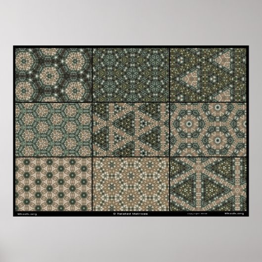 9関連マトリックス ポスター (正面)