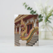 9階のナガ語Stupa、Khon Kaen ポストカード (スタンド正面)