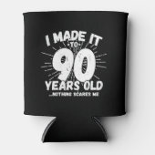 90おもしろい誕生日引用文皮肉90歳 缶クーラー (正面)