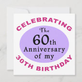 90おもしろい誕生日Gagギフト カード (正面)