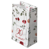 90だから何おもしろい花フローラ90誕生日 スモールペーパーバッグ (裏面アングル)