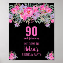 90と素晴らしい黒い誕生日パーティー