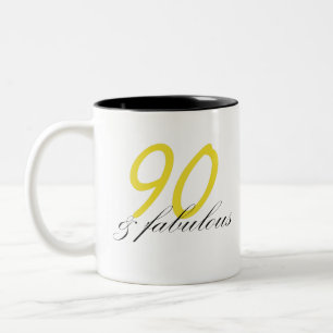 90と素晴らしい ツートーンマグカップ