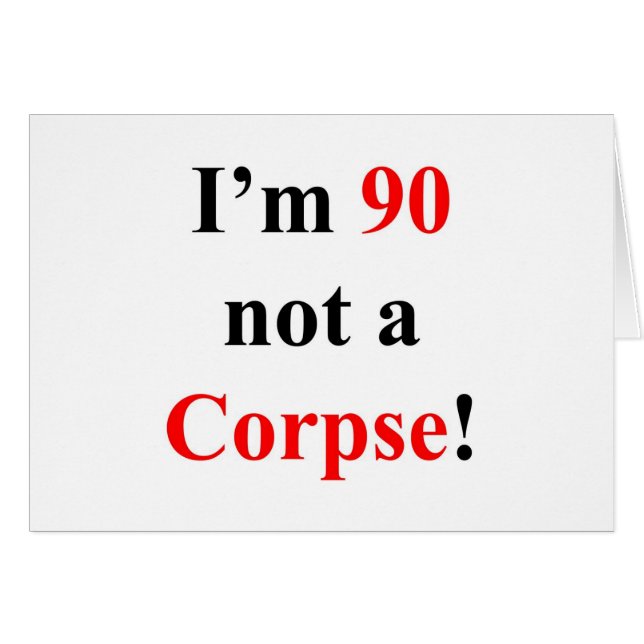 90ない死体! (正面横)