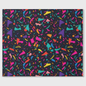 90のスタイル紙吹雪包装紙ギフトラップ ラッピングペーパー (フラット)