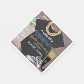 90のヒップホップアーバンベイビーシャワー{Boy}ナプキンス スタンダードランチョンナプキン (角)