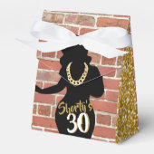 90のヒップホップ/外出先での短カスタム縮/レトロ誕生日 フェイバーボックス (正面サイド)