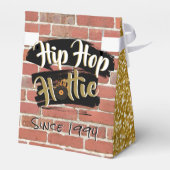 90のヒップホップ/外出先での短カスタム縮/レトロ誕生日 フェイバーボックス (裏面サイド)