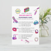 90のベビーバチェロレッテスカベンジャー写真狩りゲームI 招待状 (スタンド正面)