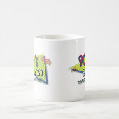 90のベビーパターン コーヒーマグカップ (中央)