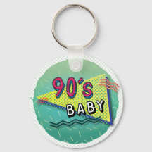 90のベビーパターンKeychain