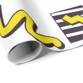 90のメンフィスポップ・アートのデザイン要素 ラッピングペーパー (ロールコーナー)