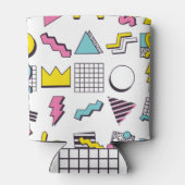 90のメンフィス：ポップ・アートのデザイン要素。 缶クーラー (裏面)