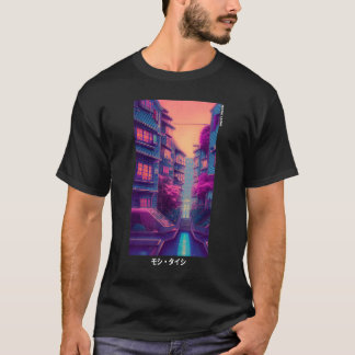 90のレトロ日本のVaporwave Otaku Eutique 2 Tシャツ