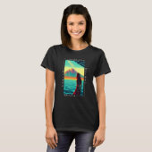 90のレトロSynthwave 日本の Vaporwave Otaku Aest Tシャツ (正面フル)