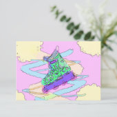 90のローラーブレード(ばちゃばちゃ)跳ねるマグ カード (スタンド正面)