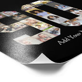 90の写真コラージュ フォトプリント (角)