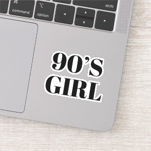 90の女の子 シール