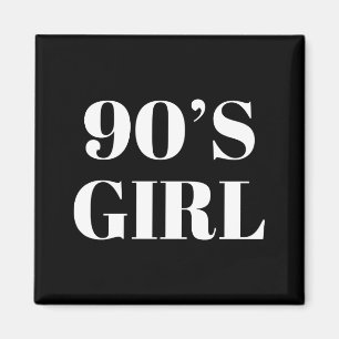 90の女の子 マグネット