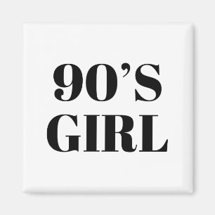 90の女の子 マグネット