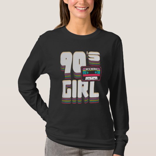 90の女の子 Tシャツ (正面)