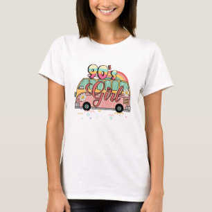 90の女の子 Tシャツ