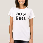 90の女の子 Tシャツ (正面)