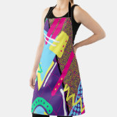 90の幾何学的パターン エプロン (インサイチュ)