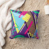 90の幾何学的パターン クッション (ブランケット)
