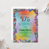 90の誕生日招待状 カード (正面/裏面インサイチュ)