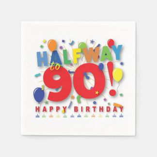 90の途中だ！ スタンダードカクテルナプキン