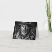 90の魚釣り写真カード カード (正面)