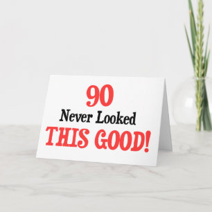 90はこんなに良く見えなかった! カード