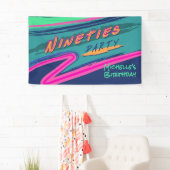 90はっきりしたパーティーバナー 横断幕 (インサイチュ)