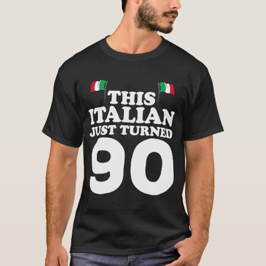 90イイタリアンタリア90誕生日Ga Tシャツ (正面)