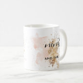 90エレガントと素晴らしい90誕生日マグギフト コーヒーマグカップ (正面右)