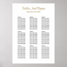 90シンプル結婚席表