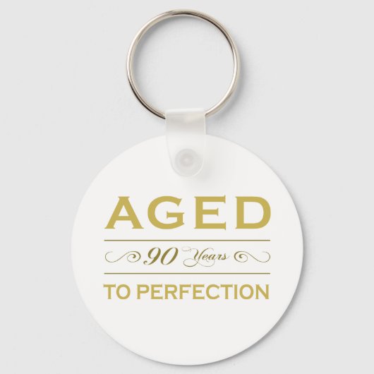 90スタイリッシュ番目の誕生日 キーホルダー (正面)