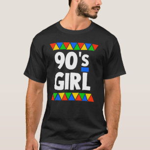 90ズガールヒップホップインスパイアレトロ Tシャツ