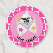 90ズスローバック名門私立校風のパーティー フェイバータグ (正面)