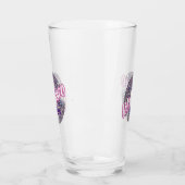 90ズネオンディスコビーブスレトロスタイトル タンブラーグラス (左)