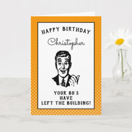 90パーソナライズされた誕生日目の丘の上おもしろいに カード