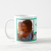 90ママ誕生日フォトコラージュで幻想的 コーヒーマグカップ (左)